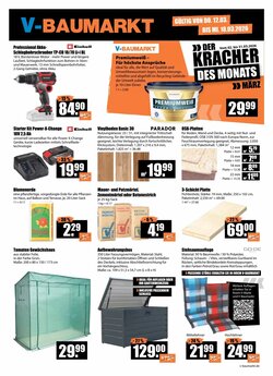 V Baumarkt Prospekt (ab 12.03.2026) zum Blättern