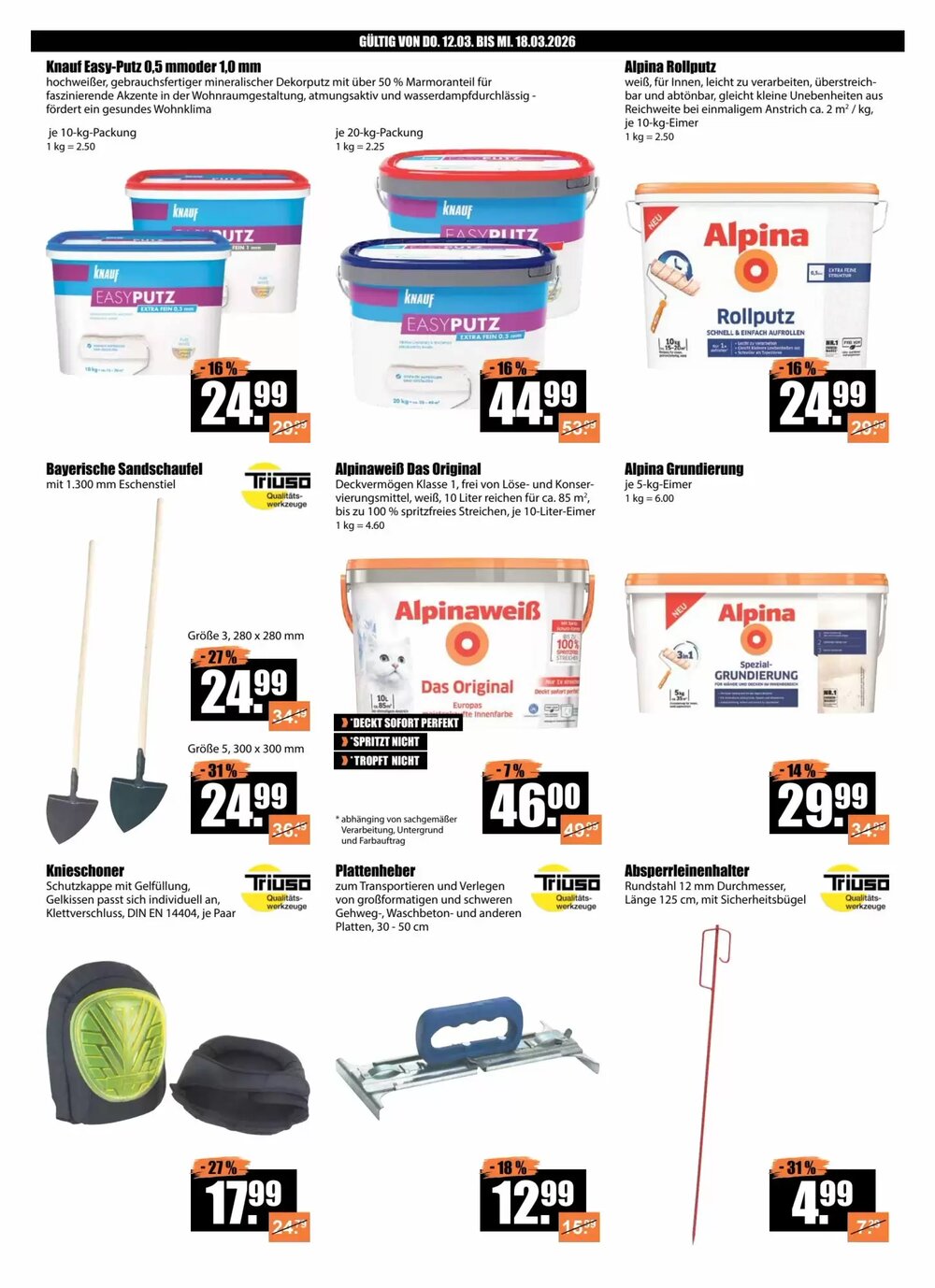 V Baumarkt Prospekt (ab 12.03.2026) zum Blättern - Seite 6