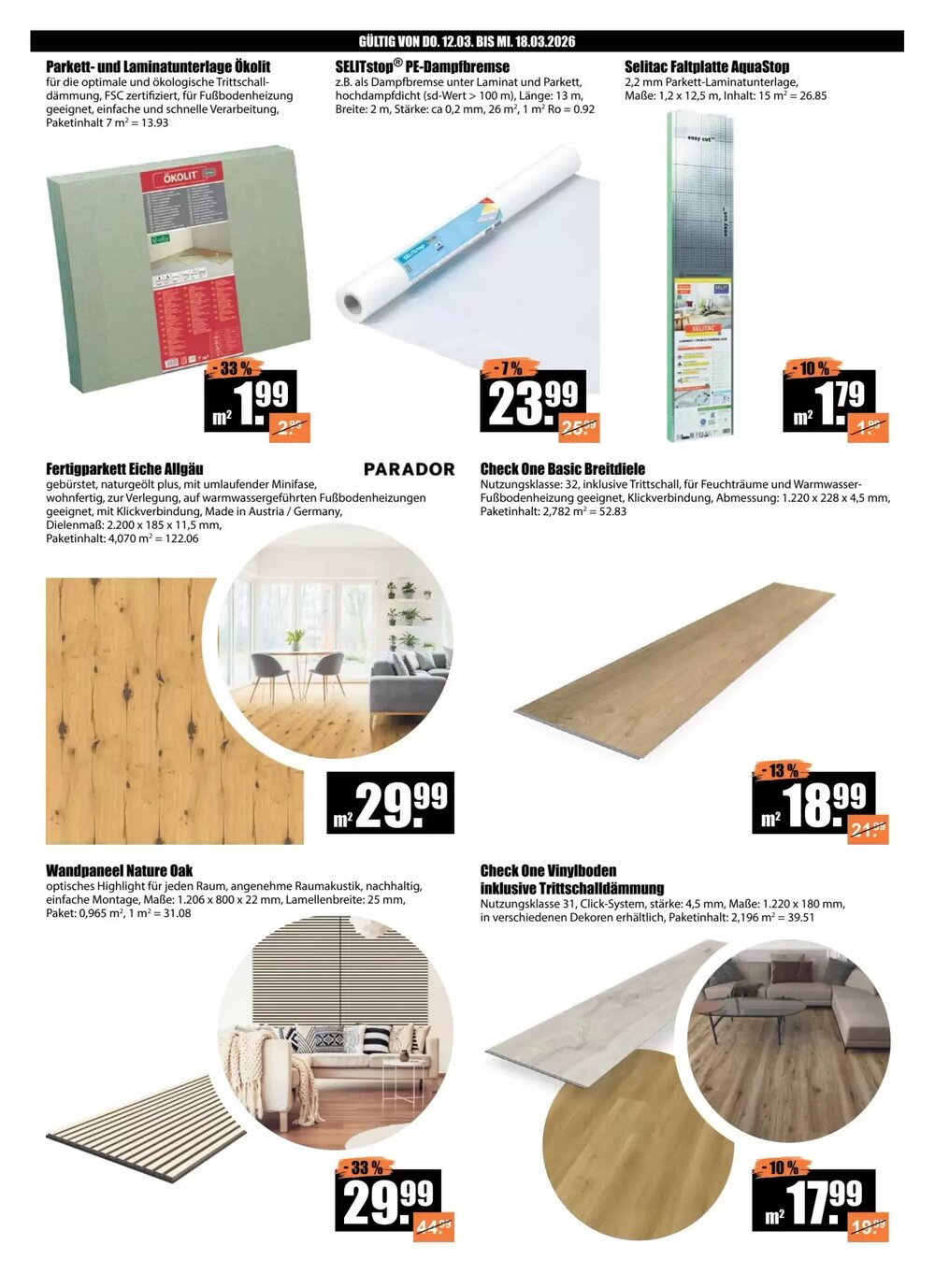 V Baumarkt Prospekt (ab 12.03.2026) zum Blättern - Seite 7