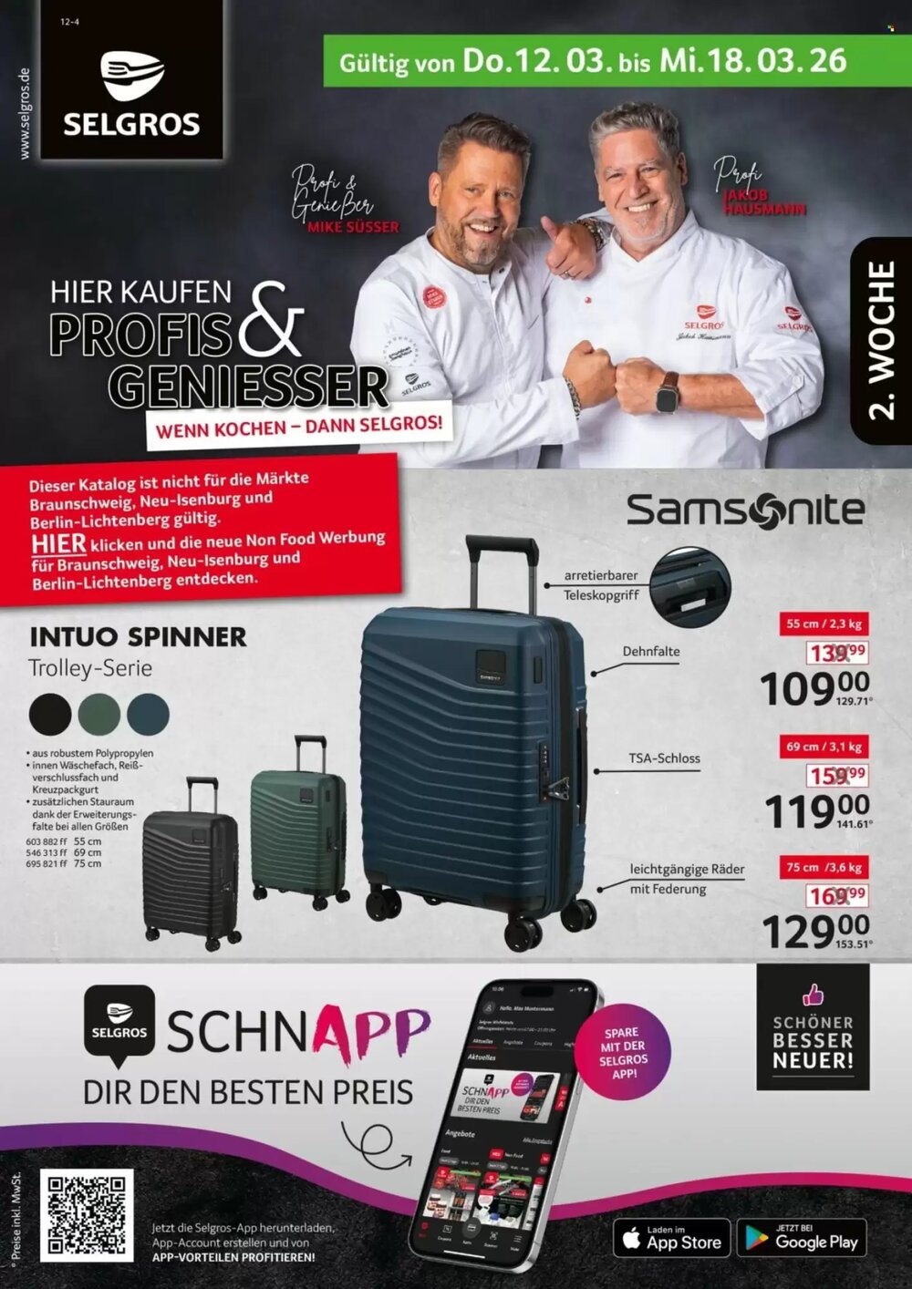 Selgros Prospekt (ab 12.03.2026) zum Blättern - Seite 1