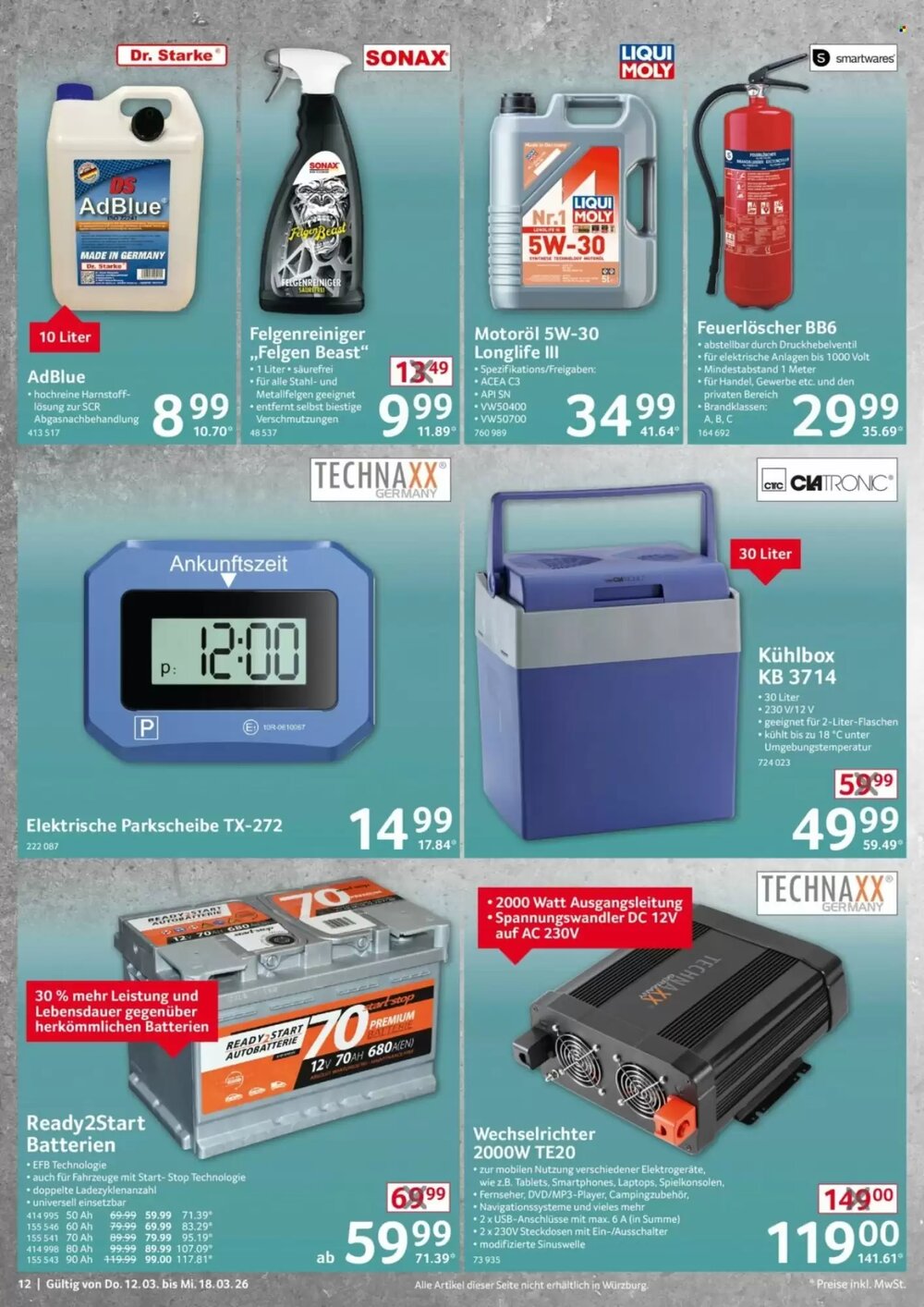 Selgros Prospekt (ab 12.03.2026) zum Blättern - Seite 12