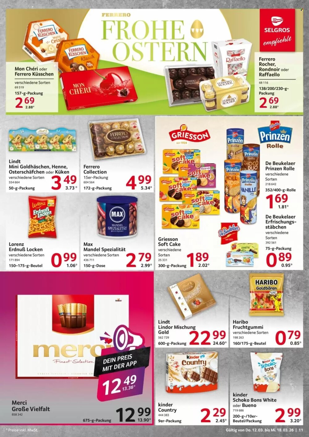 Selgros Prospekt (ab 12.03.2026) zum Blättern - Seite 11