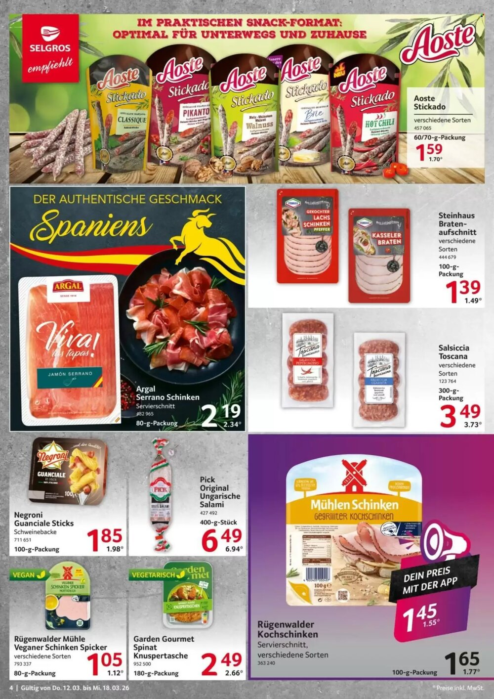 Selgros Prospekt (ab 12.03.2026) zum Blättern - Seite 4