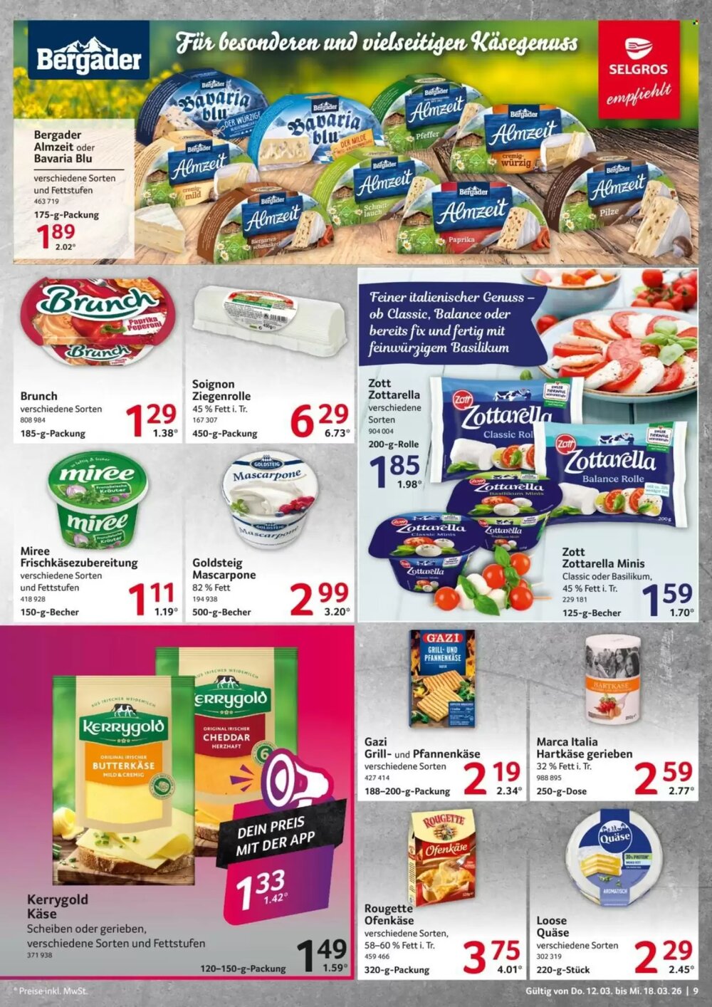 Selgros Prospekt (ab 12.03.2026) zum Blättern - Seite 9