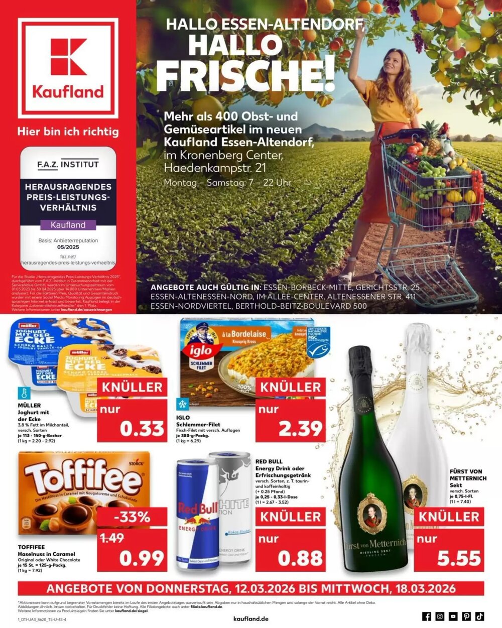 Kaufland Prospekt (ab 12.03.2026) zum Blättern - Seite 1
