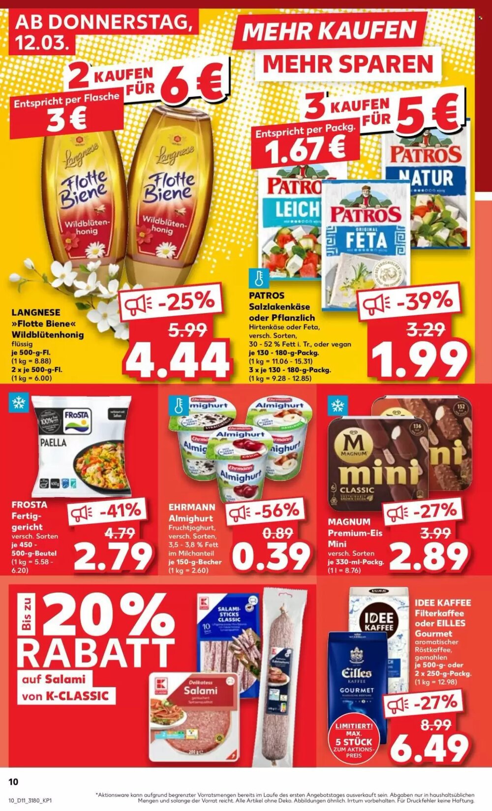 Kaufland Prospekt (ab 12.03.2026) zum Blättern - Seite 10
