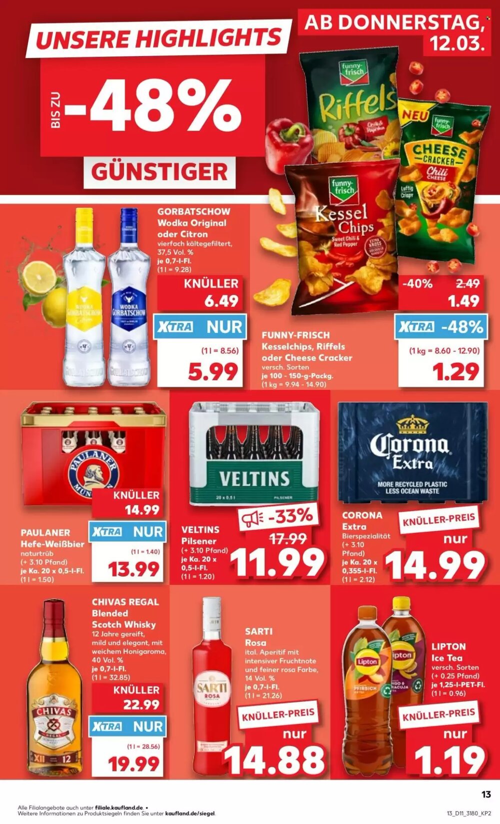 Kaufland Prospekt (ab 12.03.2026) zum Blättern - Seite 13
