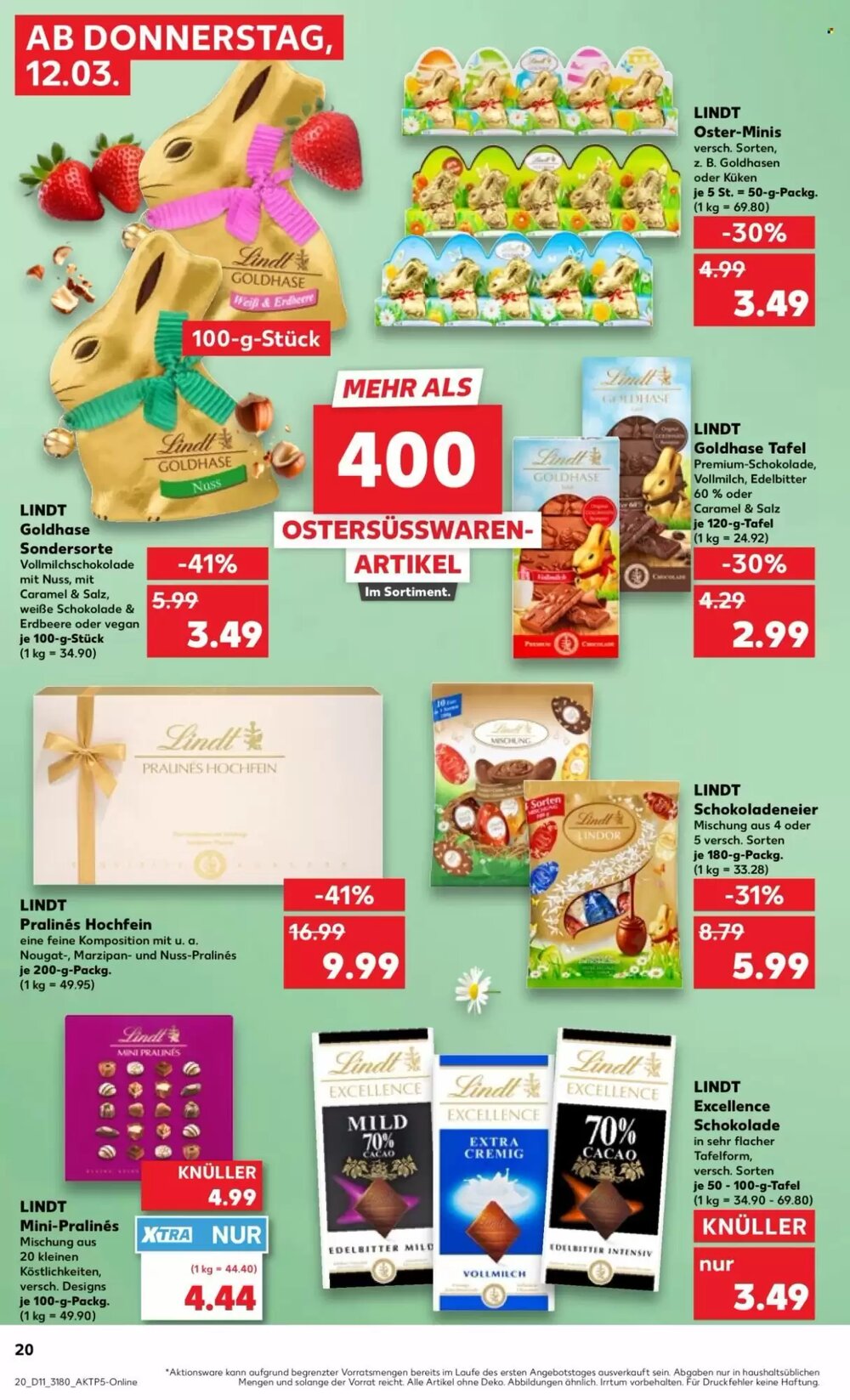 Kaufland Prospekt (ab 12.03.2026) zum Blättern - Seite 20