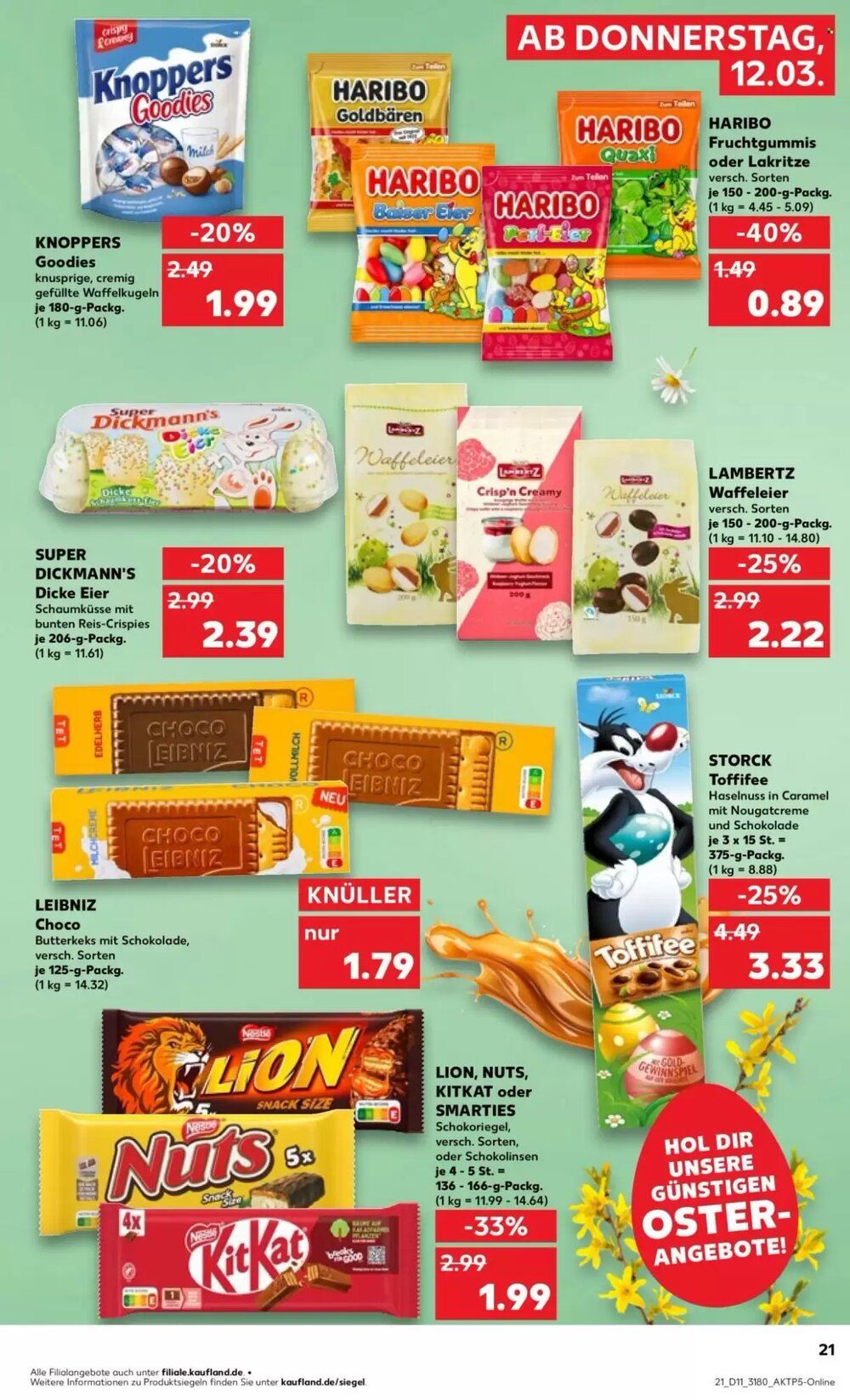 Kaufland Prospekt (ab 12.03.2026) zum Blättern - Seite 21