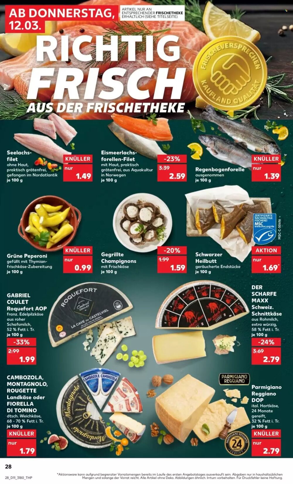 Kaufland Prospekt (ab 12.03.2026) zum Blättern - Seite 28
