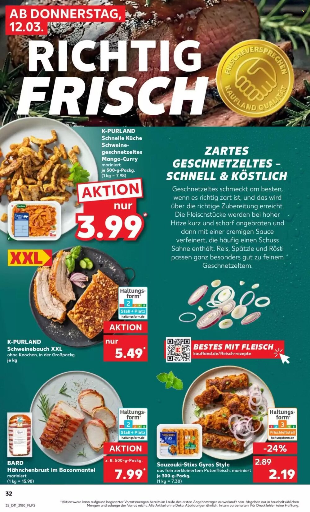 Kaufland Prospekt (ab 12.03.2026) zum Blättern - Seite 32