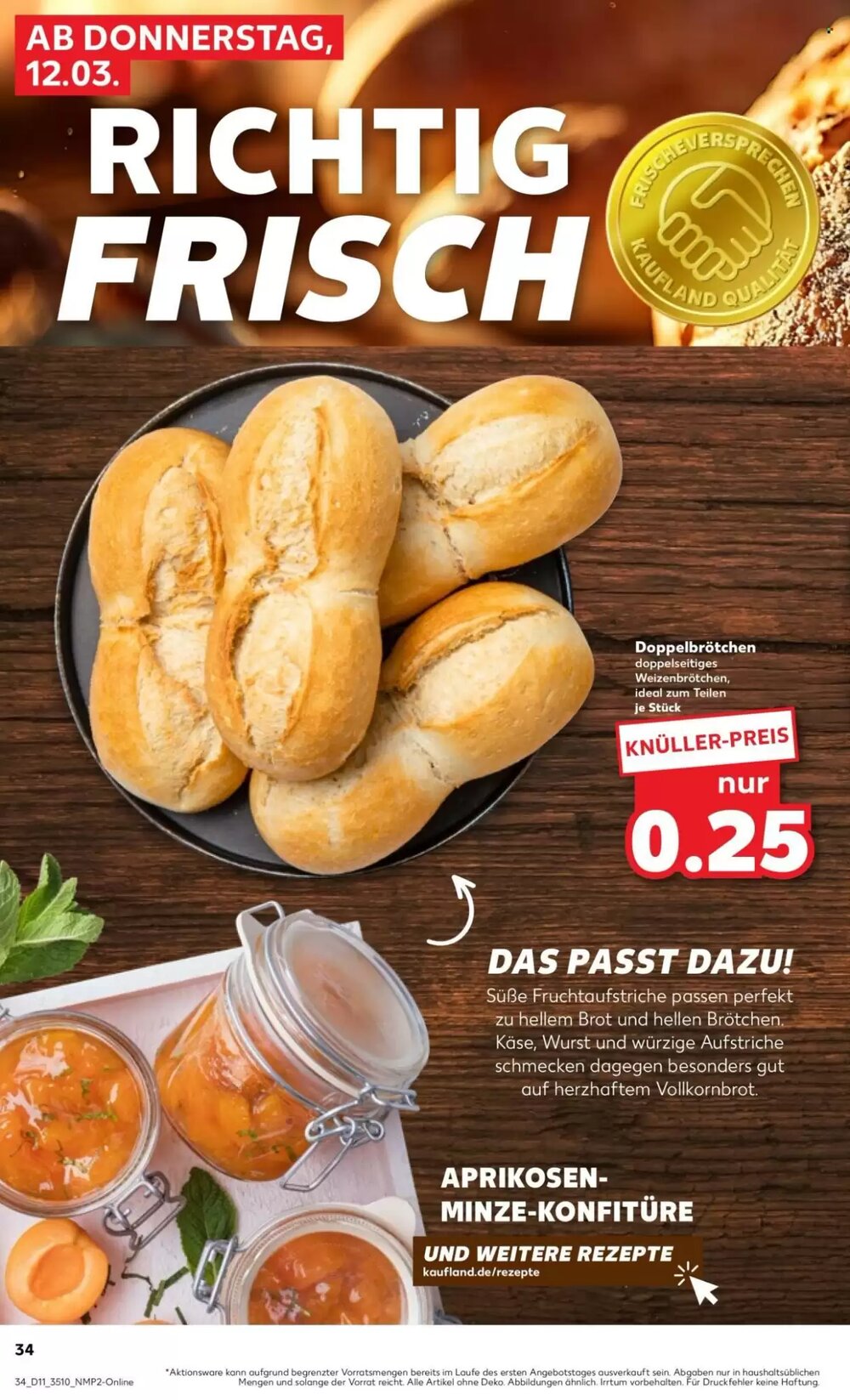 Kaufland Prospekt (ab 12.03.2026) zum Blättern - Seite 34