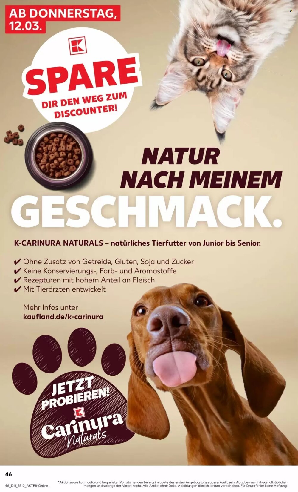 Kaufland Prospekt (ab 12.03.2026) zum Blättern - Seite 46