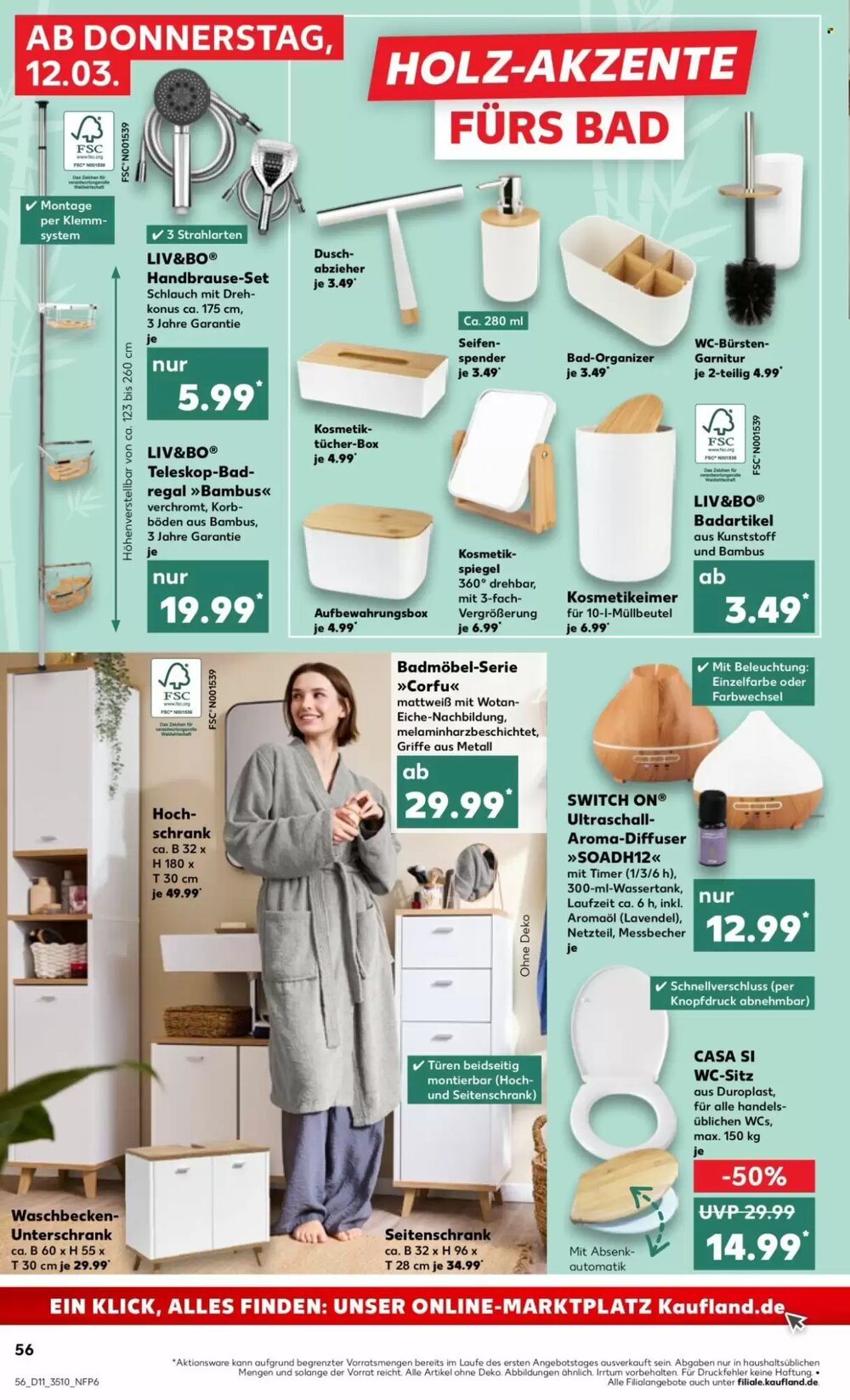 Kaufland Prospekt (ab 12.03.2026) zum Blättern - Seite 56