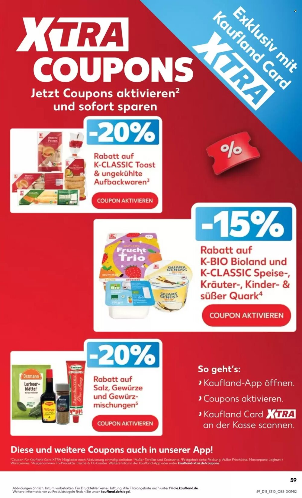 Kaufland Prospekt (ab 12.03.2026) zum Blättern - Seite 59