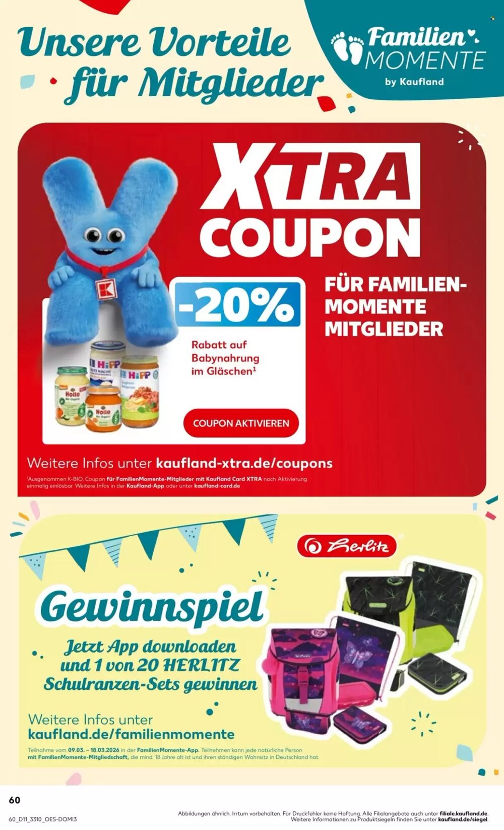 Kaufland Prospekt (ab 12.03.2026) zum Blättern - Seite 60