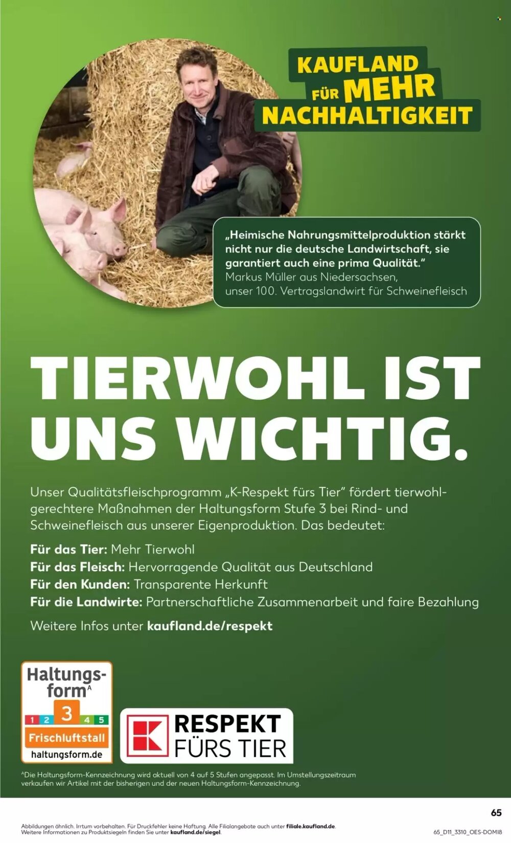 Kaufland Prospekt (ab 12.03.2026) zum Blättern - Seite 65