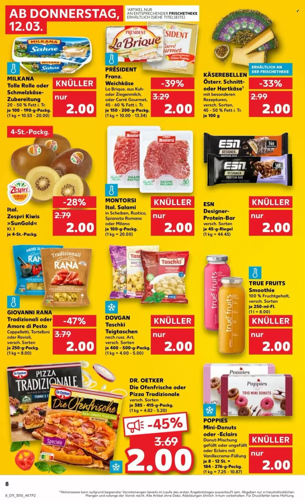 Kaufland Prospekt (ab 12.03.2026) zum Blättern - Seite 8