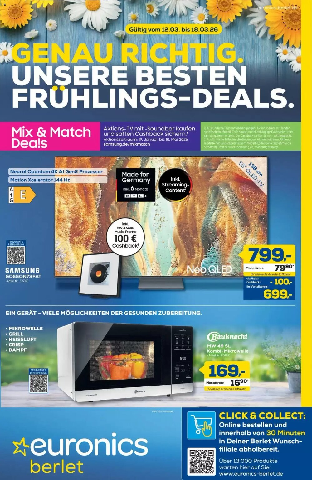 Euronics Prospekt (ab 12.03.2026) zum Blättern - Seite 1