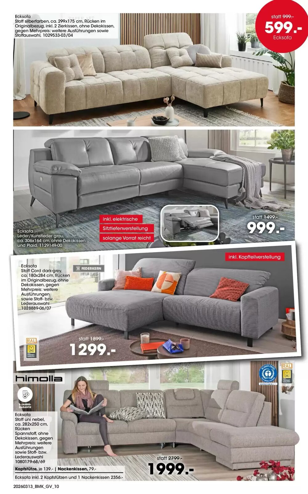 Möbel Martin Prospekt (ab 12.03.2026) zum Blättern - Seite 10