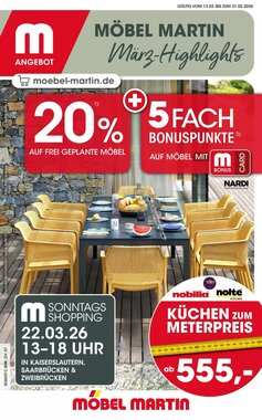 Möbel Martin Prospekt (ab 12.03.2026) zum Blättern