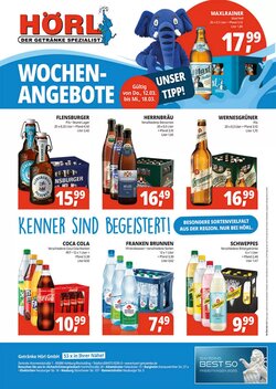 Hörl Getränke Prospekt (ab 12.03.2026) zum Blättern