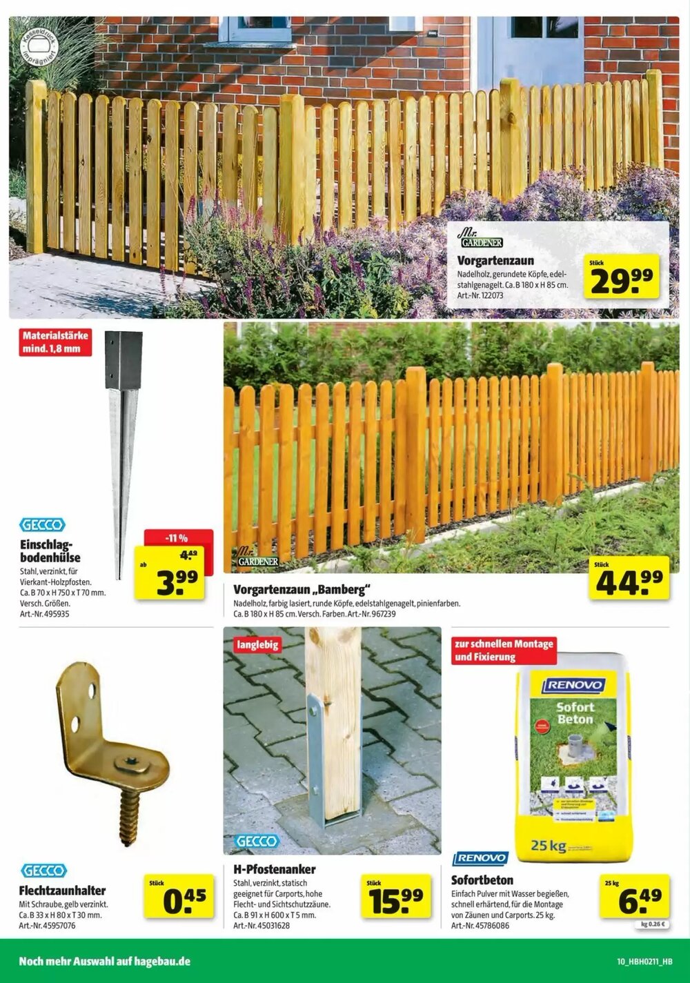 Hagebau Prospekt (ab 12.03.2026) zum Blättern - Seite 10