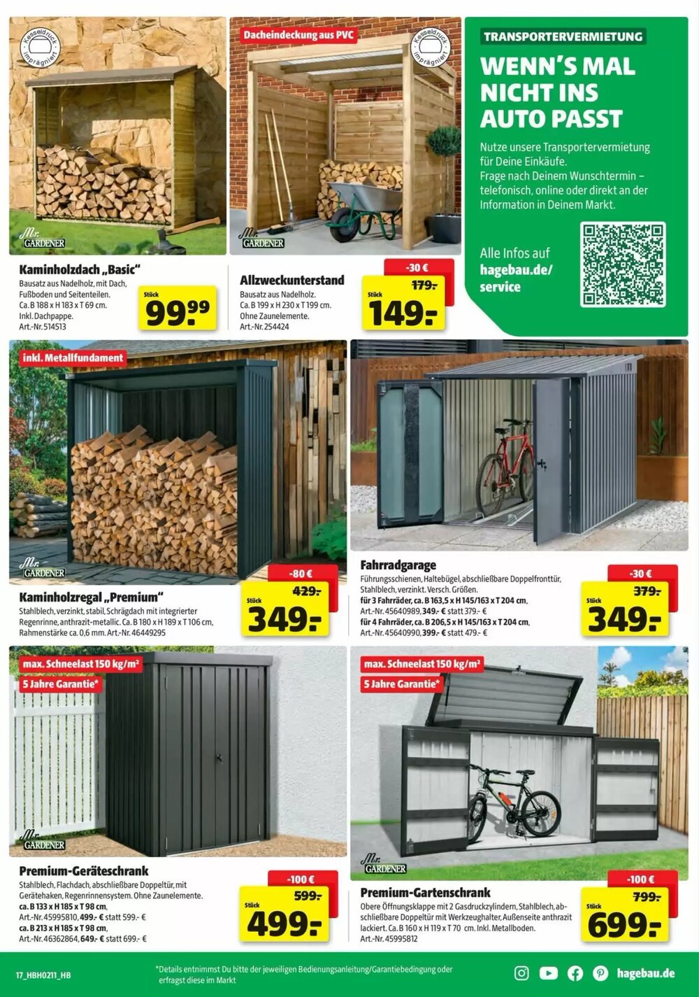 Hagebau Prospekt (ab 12.03.2026) zum Blättern - Seite 17