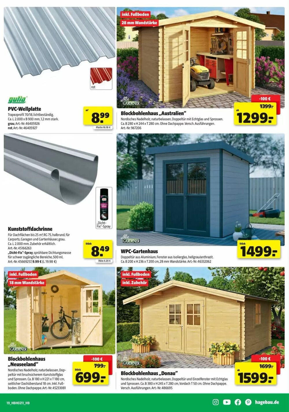Hagebau Prospekt (ab 12.03.2026) zum Blättern - Seite 19