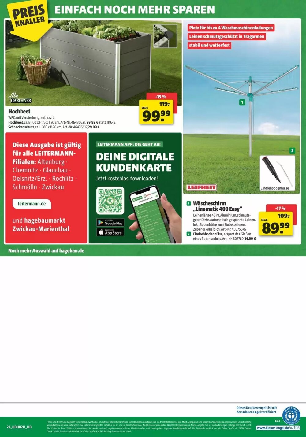 Hagebau Prospekt (ab 12.03.2026) zum Blättern - Seite 24