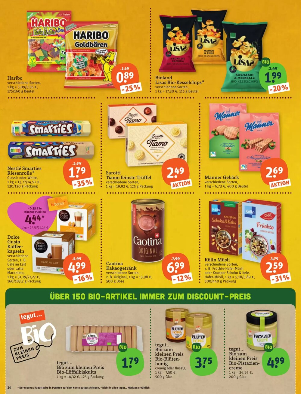 tegut Prospekt (ab 13.03.2026) zum Blättern - Seite 16