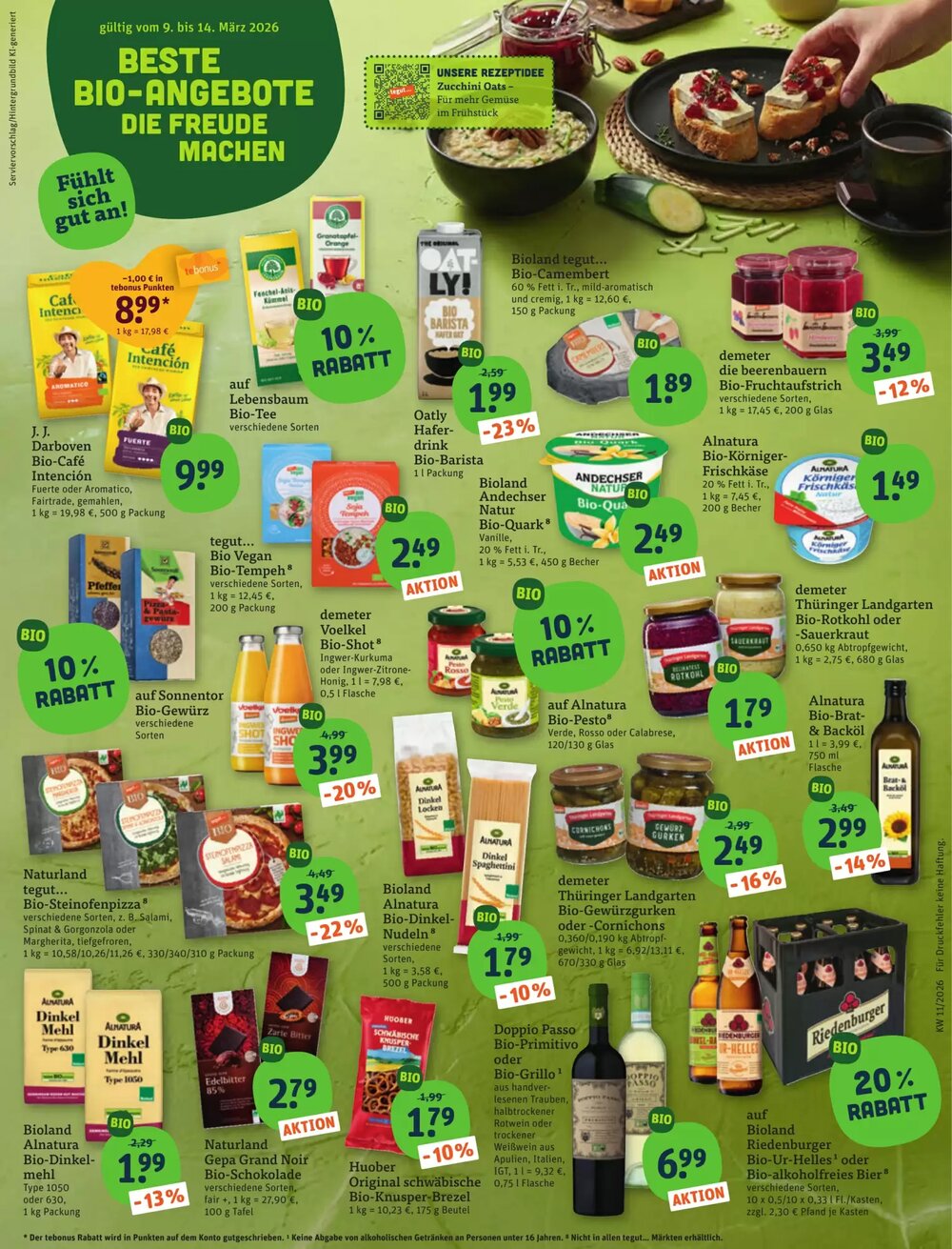 tegut Prospekt (ab 13.03.2026) zum Blättern - Seite 2