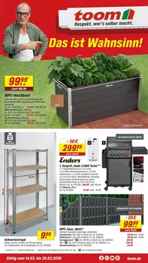 toom Baumarkt Prospekt (ab 14.03.2026) zum Blättern