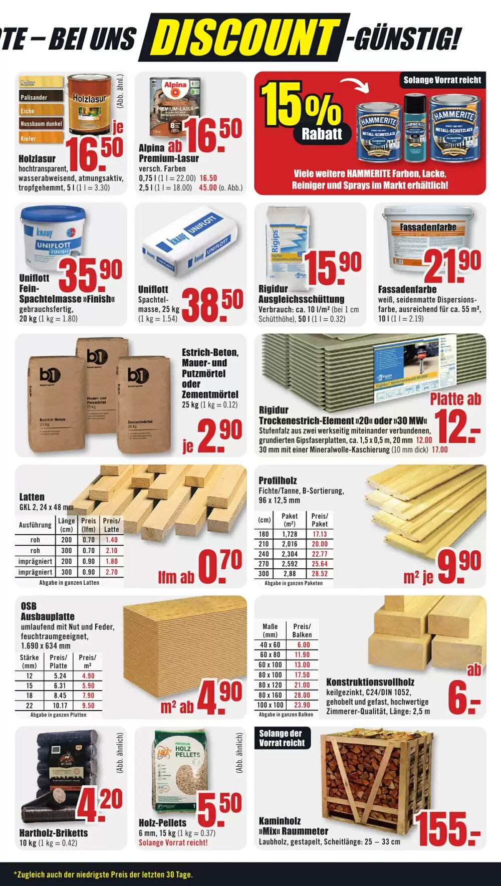 B1 Discount Baumarkt Prospekt (ab 14.03.2026) zum Blättern - Seite 7