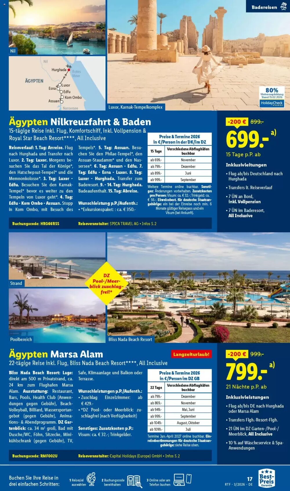 Lidl Reisen Prospekt (ab 14.03.2026) zum Blättern - Seite 17