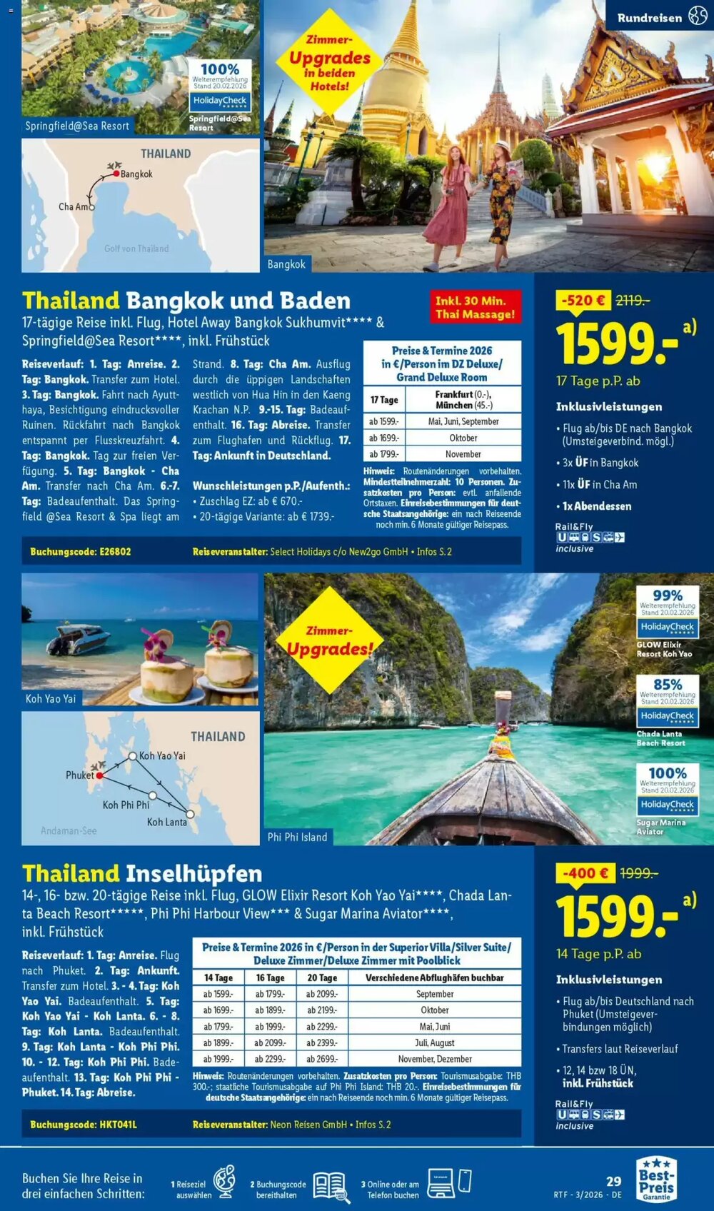 Lidl Reisen Prospekt (ab 14.03.2026) zum Blättern - Seite 29