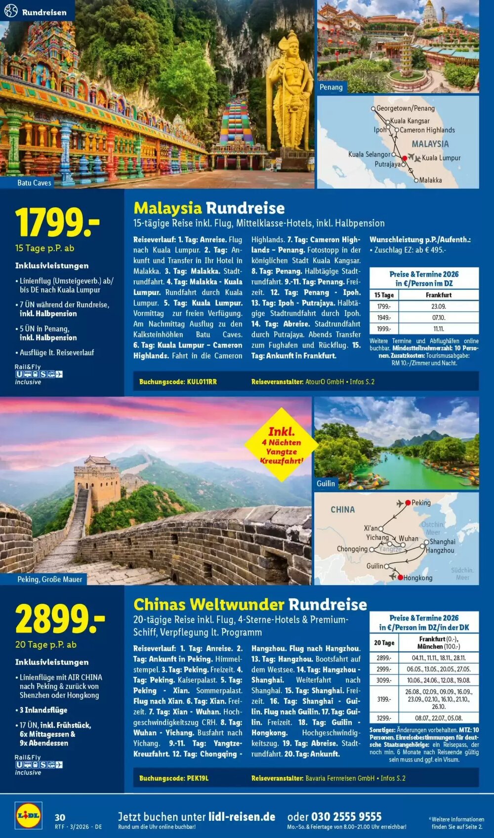 Lidl Reisen Prospekt (ab 14.03.2026) zum Blättern - Seite 30