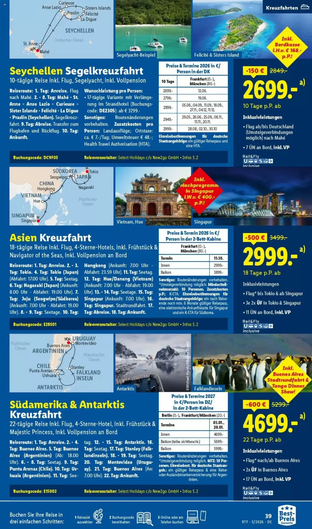 Lidl Reisen Prospekt (ab 14.03.2026) zum Blättern - Seite 39