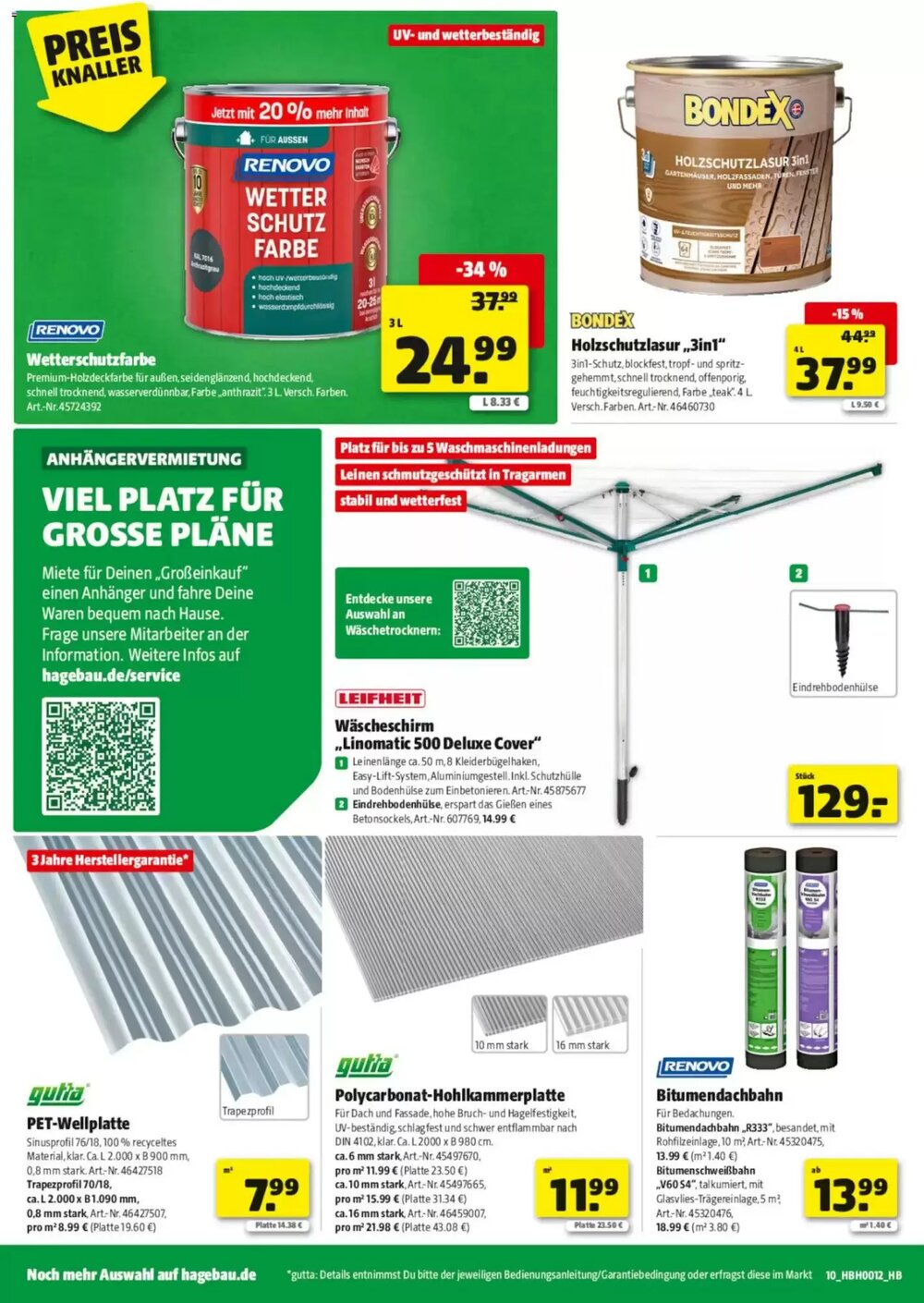 Hagebau Prospekt (ab 14.03.2026) zum Blättern - Seite 14