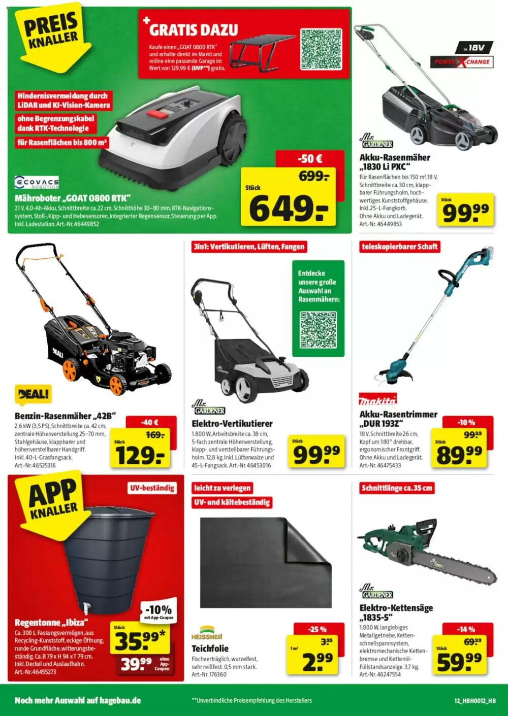 Hagebau Prospekt (ab 14.03.2026) zum Blättern - Seite 16