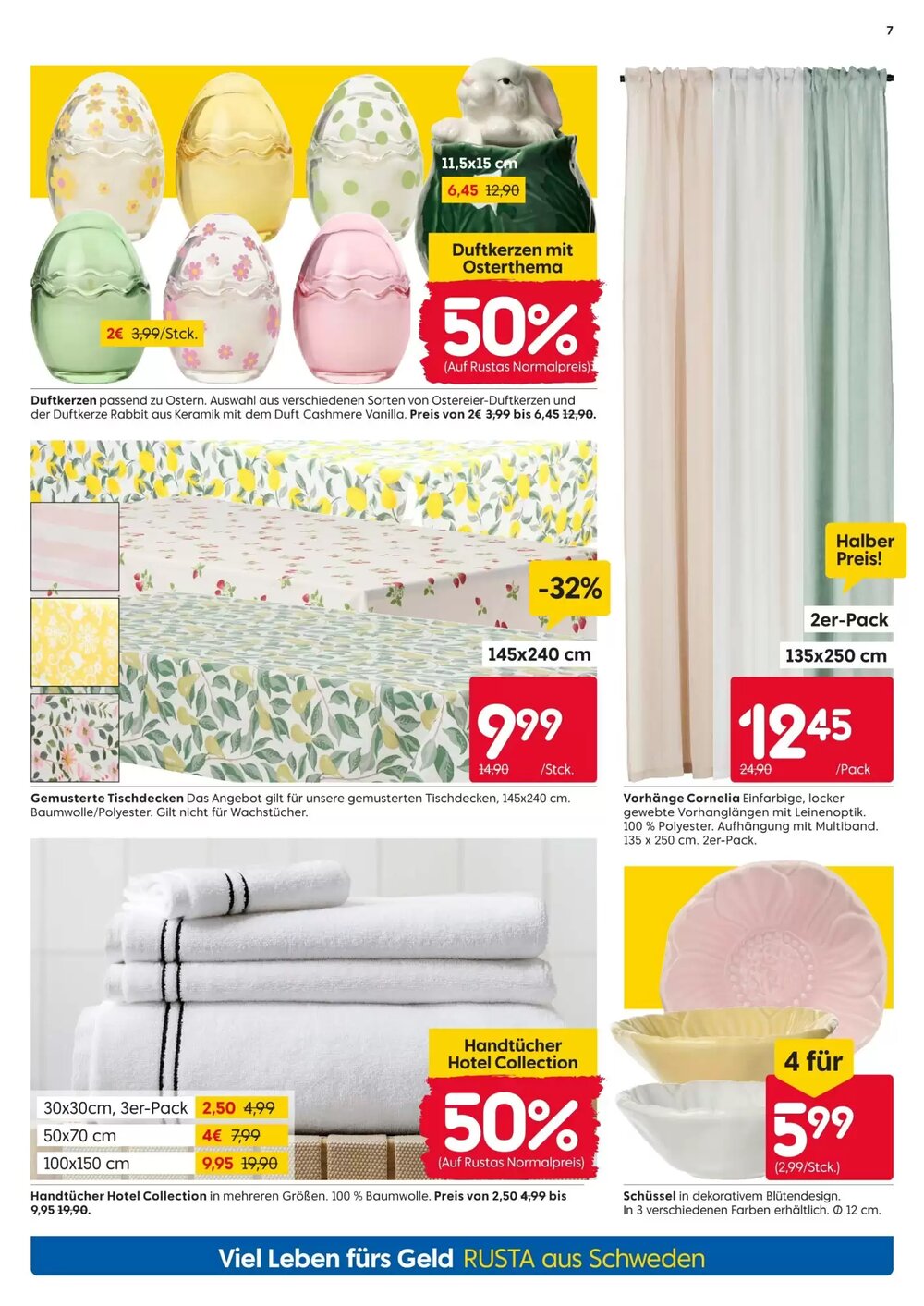 Rusta Prospekt (ab 14.03.2026) zum Blättern - Seite 7
