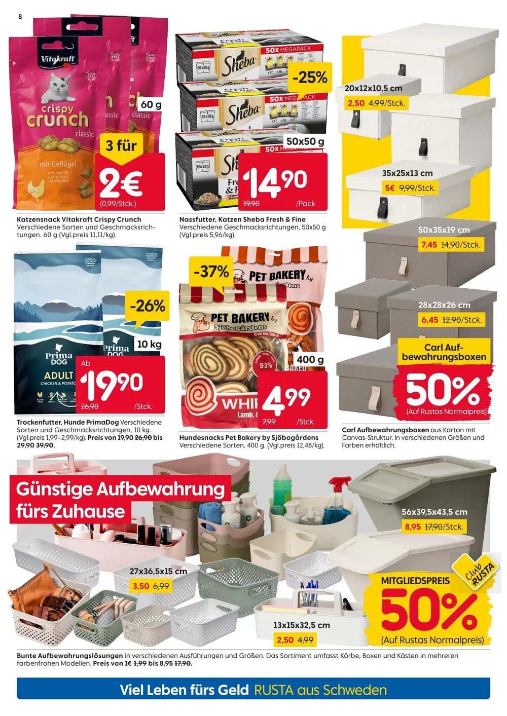 Rusta Prospekt (ab 14.03.2026) zum Blättern - Seite 8