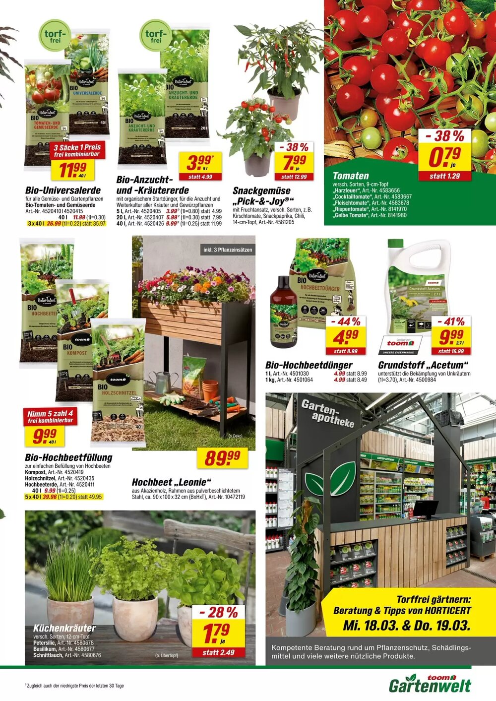 toom Baumarkt Prospekt (ab 14.03.2026) zum Blättern - Seite 15