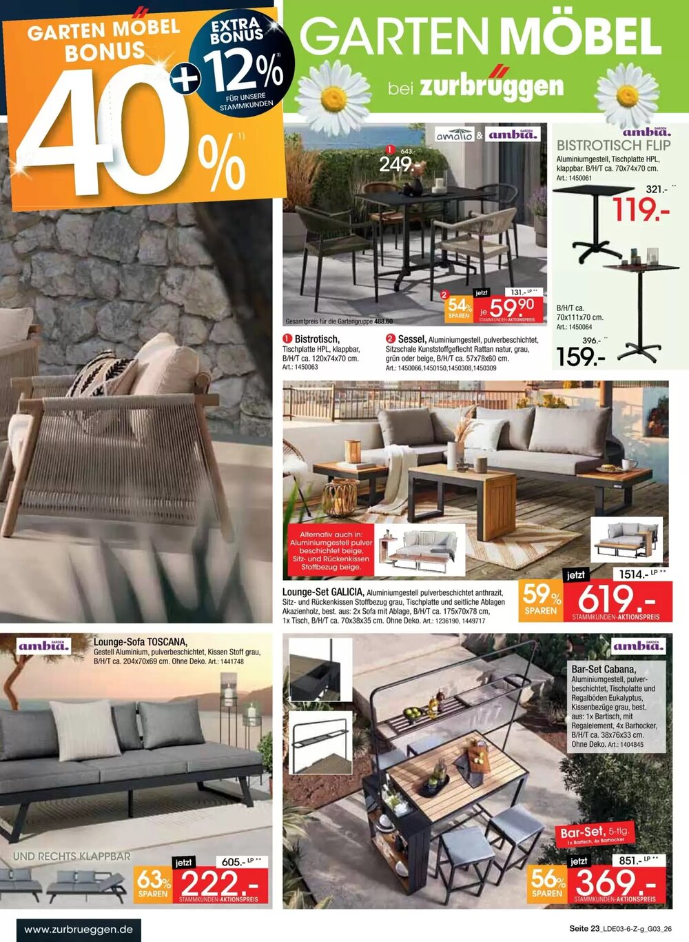 Zurbrüggen Prospekt (ab 14.03.2026) zum Blättern - Seite 41