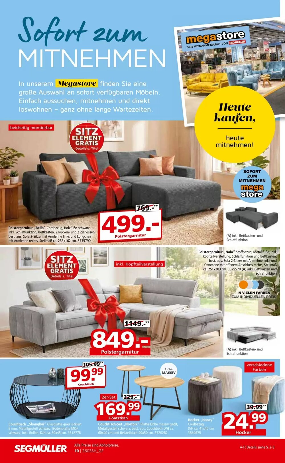 Segmüller Prospekt (ab 14.03.2026) zum Blättern - Seite 14