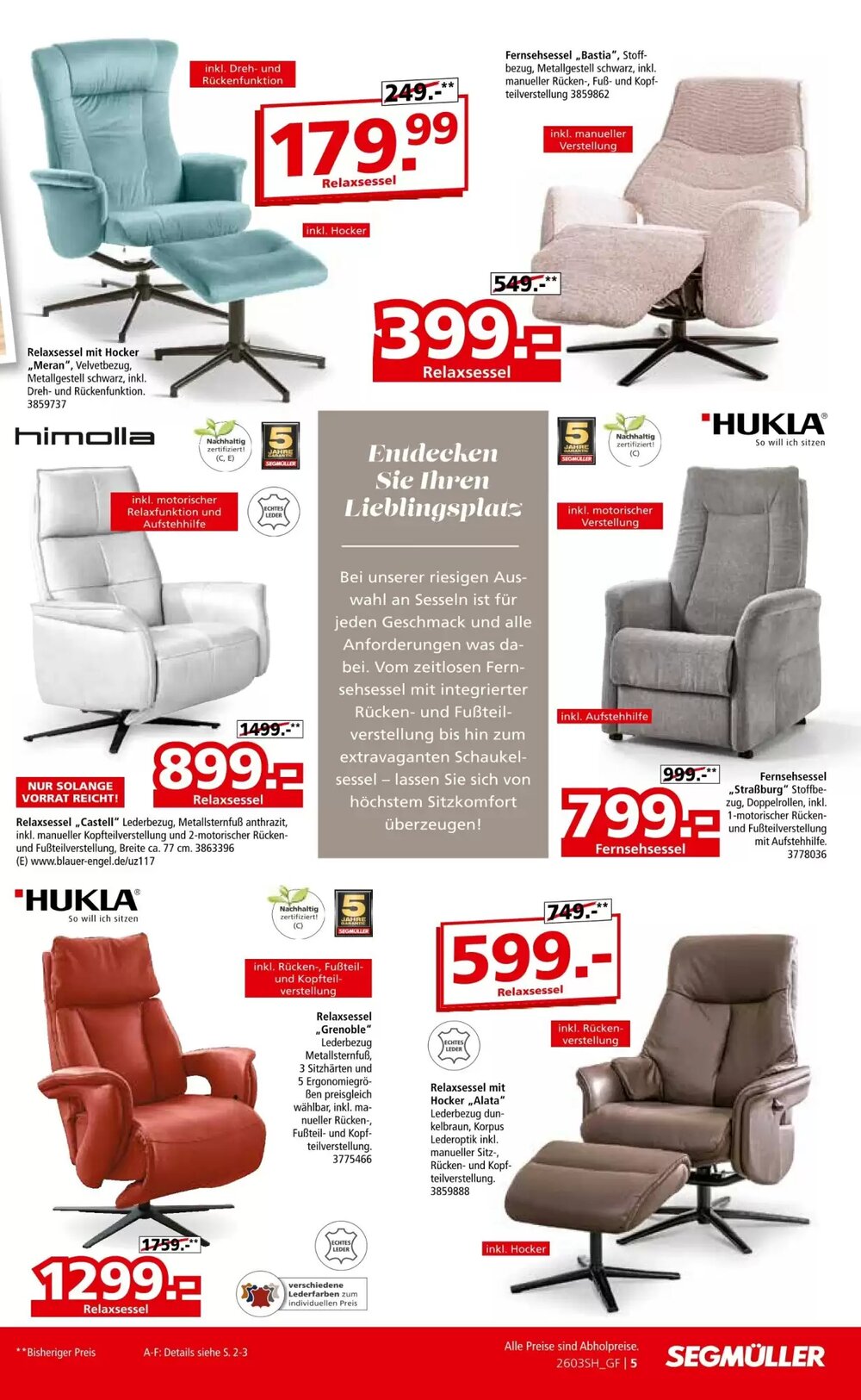 Segmüller Prospekt (ab 14.03.2026) zum Blättern - Seite 5