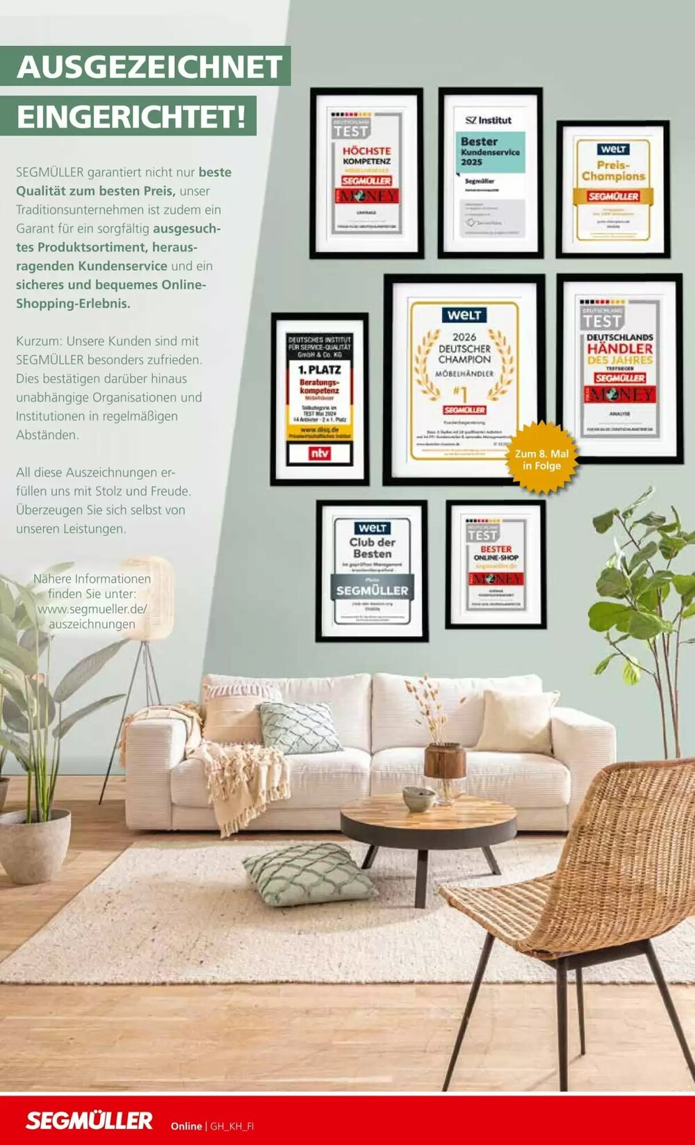 Segmüller Prospekt (ab 14.03.2026) zum Blättern - Seite 8