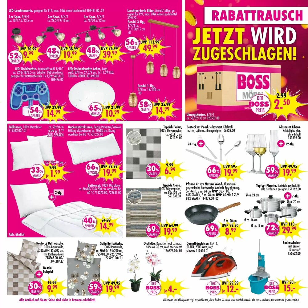 Möbel Boss Prospekt (ab 14.03.2026) zum Blättern - Seite 11
