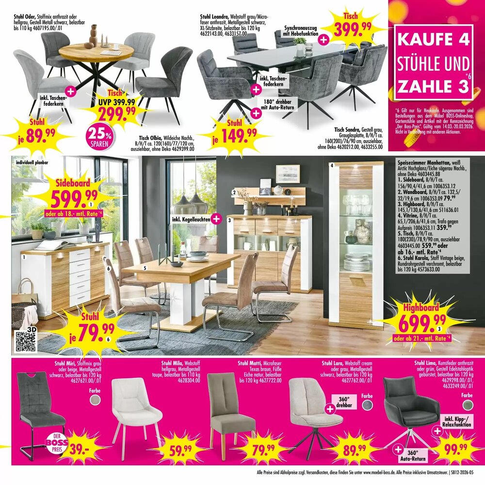 Möbel Boss Prospekt (ab 14.03.2026) zum Blättern - Seite 5