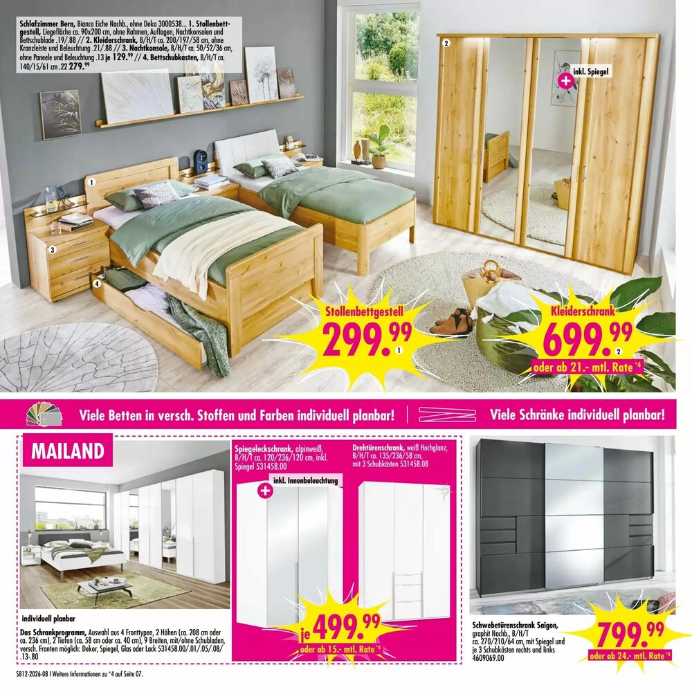 Möbel Boss Prospekt (ab 14.03.2026) zum Blättern - Seite 8